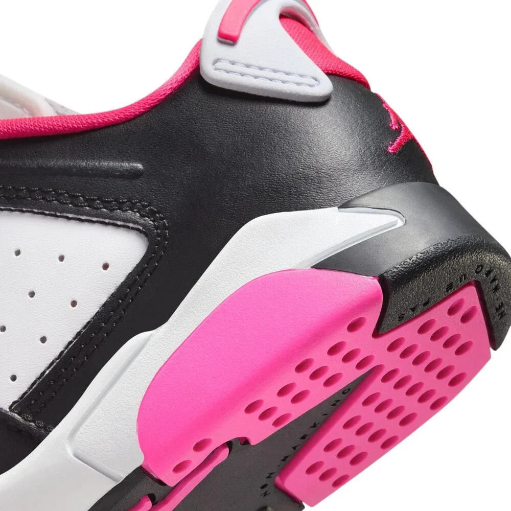 Air Jordan 6 Retro Low DV3528-061 Sneaker Toddler 8 White Lifestyle Shoe RHS9257